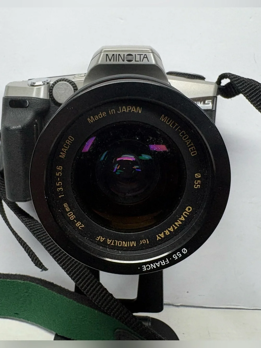 Minolta Maxxum 5 Film SLR Camera with 28-90 mm Lens. Tested & Working.